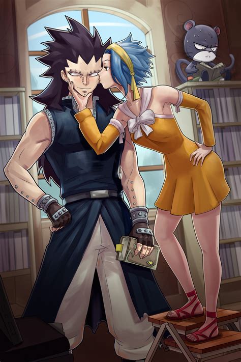 Artstation Gajeel And Levy Fairy Tail