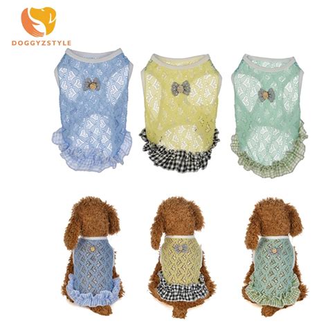 Pet Dog Love Heart Mesh Vest Summer Cute Breathable Pet Shirt Puppy Cat