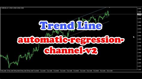 Trendline Automatic Regression Channel V2 Forex Ea Mt4