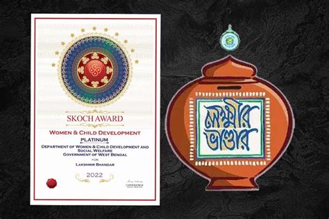 Wb Governments Lakshmir Bhandar Scheme Bags Prestigious Skoch Award