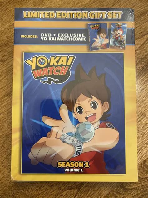 Yo Kai Watch Season 1 Volume 1 T Set With Exclusive Comic Book Dvd