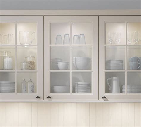 Kitchen Wall Cabinets With Glass Doors
