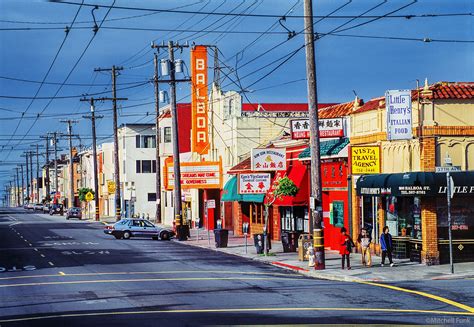 Balboa Street In The Outer Richmond District San Francisco By Mitchell