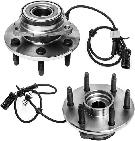 Lug W Abs Wd X Awd Pair Front Wheel Hub And Bearing Assembly Left