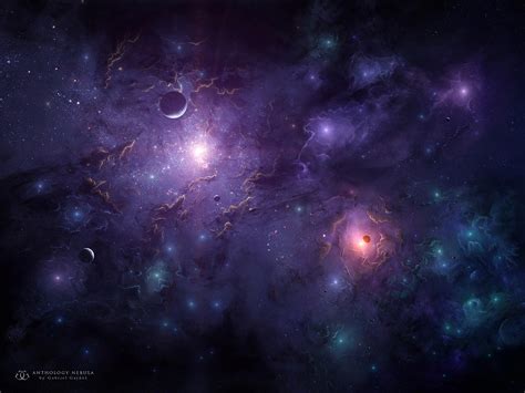 Wallpaper Space Galaxy Shine Planets Clouds Stars Hd Widescreen High Definition