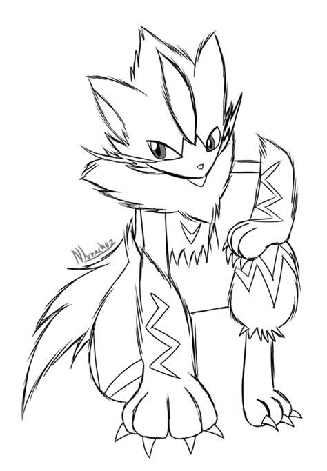 And has viewed by 3965 users. Zeraora Doodle by NLunachi on DeviantArt