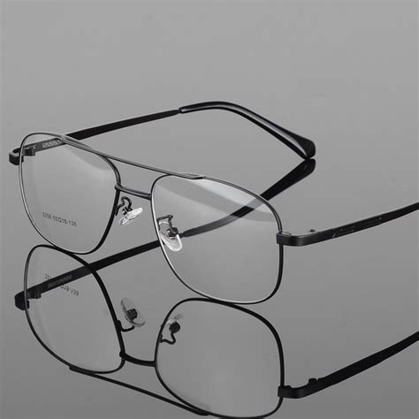 Vazrobe Gold Eyeglasses Frame Men Glasses Man Prescription Spectacles