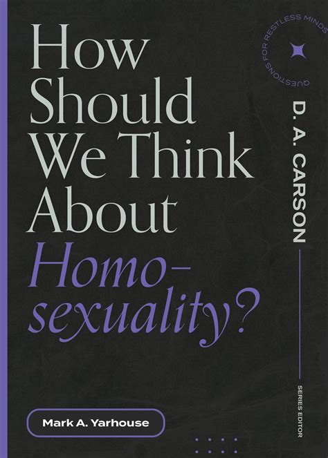 mua how should we think about homosexuality questions for restless minds trên amazon mỹ chính