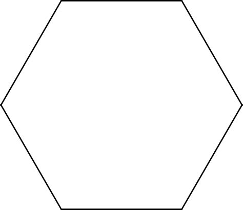 Hexagon clipart blank, Hexagon blank Transparent FREE for ...