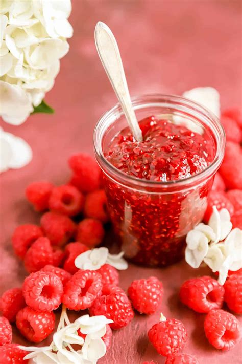 Homemade French Red Or Black Raspberry Jam No Pectin Mintmallow