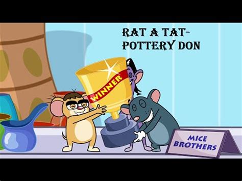 Rat A Tat Pottery Don Chotoonz Kids Funny Cartoon