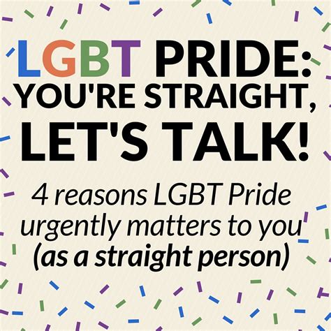 Gay Pride And Youre Straight Lets Talk Sap Blogs