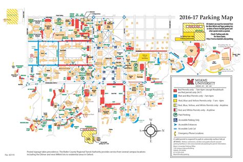 2016 17 Parking Permits Fees And Map Parking And Transportation