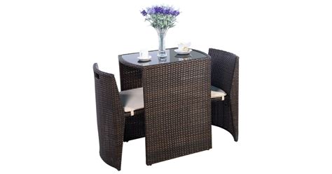 For Small Patios Giantex Cushioned Outdoor Wicker Patio Set The Best