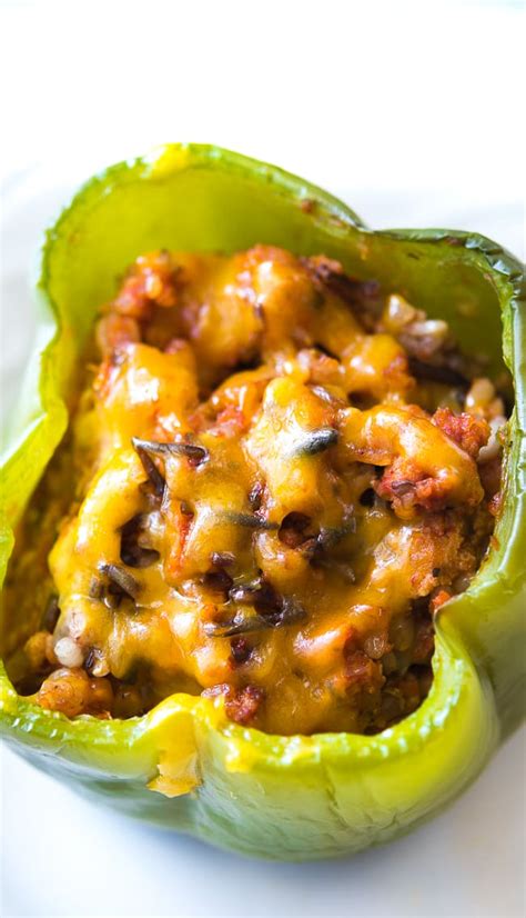 Ground Turkey Stuffed Peppers Diary Self Cooking