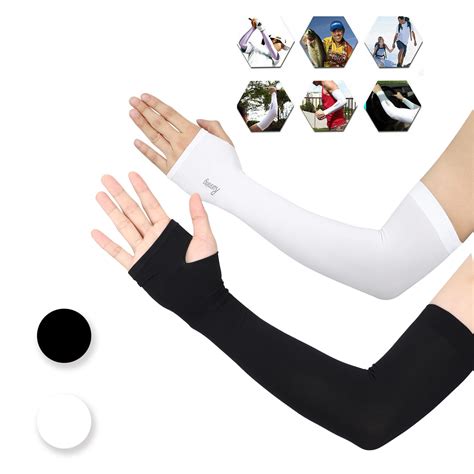 Sports And Outdoors Men 6 Pairs Arm Sleeves For Men And Women Cooling Arm