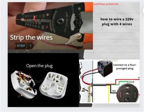How To Wire A 220v Plug With 4 Wires Weld Faqs