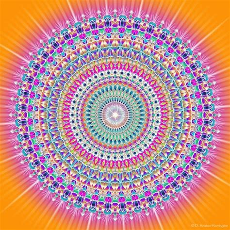 Spiritual Mandala Kaleidoscope Mandala Coloring Mandala