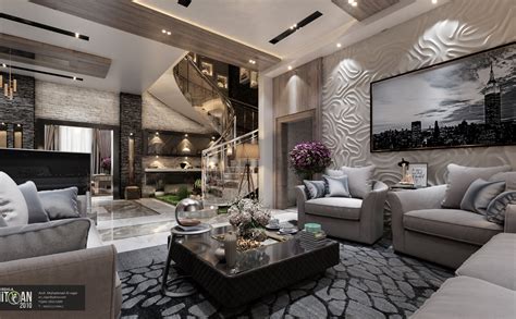 A living room has many functions, and it should be designed to fit the needs of each individual household. luxury living room + main hall - interior design villa - saudi arabia | ITQAN-2010