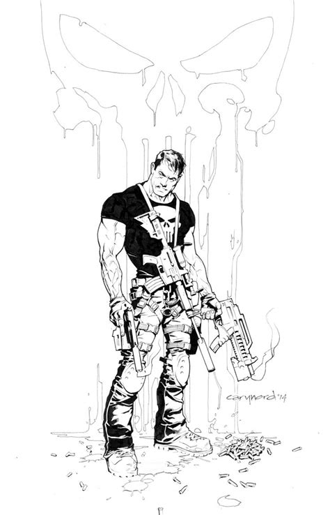 The Punisher A Commissioned Piece Punisher Punisher Art