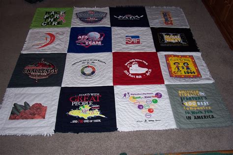 T Shirt Quilt Using Fusible Batting Instead Of Interfacing And Sewn