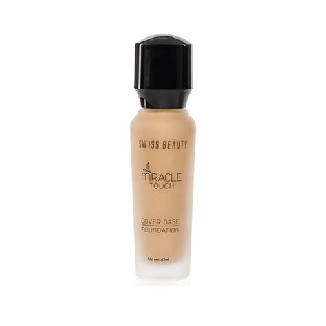 Buy Swiss Beauty Miracle Touch Cover Base Foundation Spf Natural