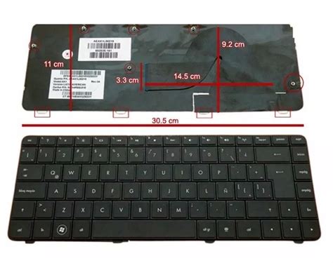 Teclado Original Hp Pavilion Espa Ol Cq G Compaq En