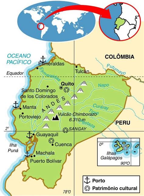 Equador Aspectos Geográficos E Socioeconômicos Do Equador Equador