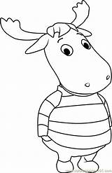 Backyardigans Tyrone Coloringpages101 sketch template