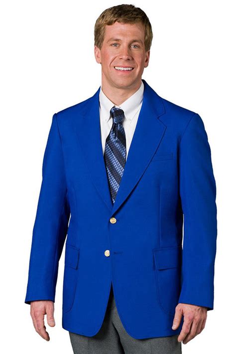 Winston Mens Royal Blue Blazer