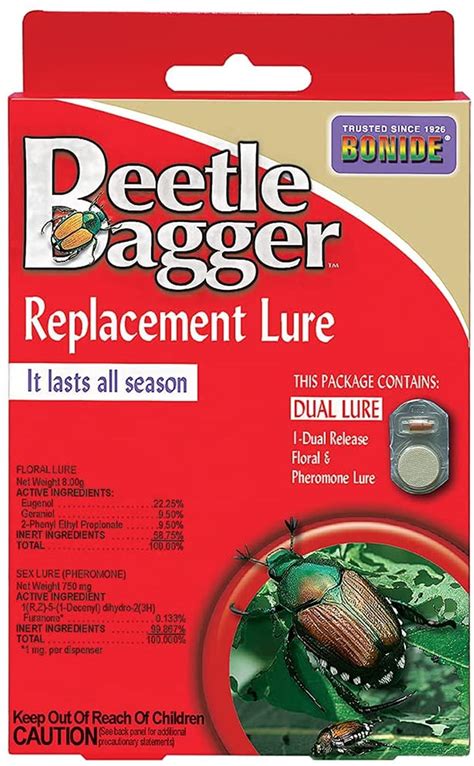 Bonide Beetle Bagger Japanese Beetle Trap Replacement Lures For