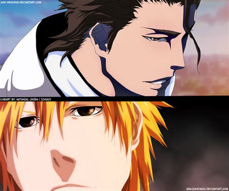 Aizen Vs Ichigo By Senjukatashi On Deviantart