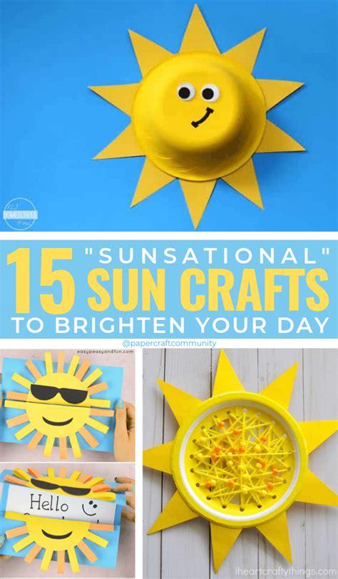 15 Sunsational Sun Crafts For Kids To Brighten Their Day