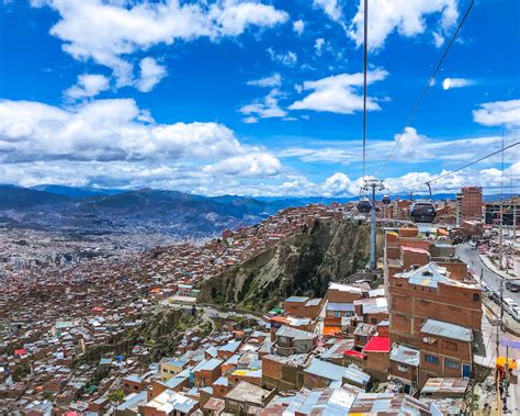 Cable Cars In La Paz Bolivia Riding Mi Teleférico Le Wild Explorer