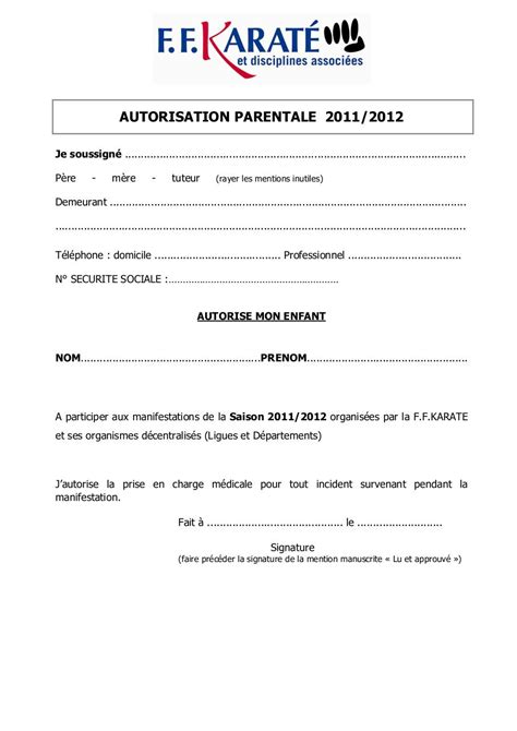 Autorisationparentale2011 2012 Par Isabelle Fichier PDF
