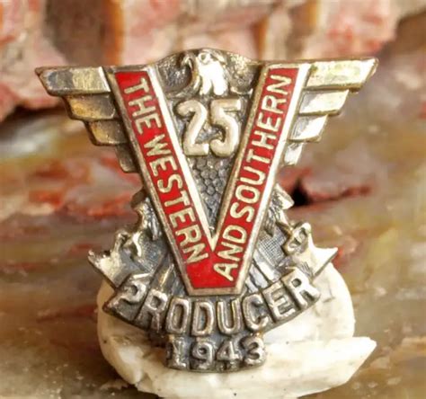 Ww2 Enameled Sterling Silver Victory Home Front Patriotic Insurance Co