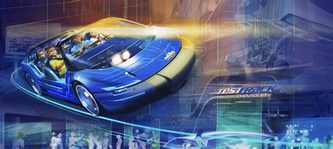 New Test Track Concept Art Offers Preview Of Walt Disney World Ride