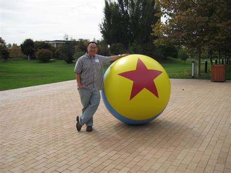 Sasaki Time With Luxo Jr And The Luxo Ball At The Pixar Animation