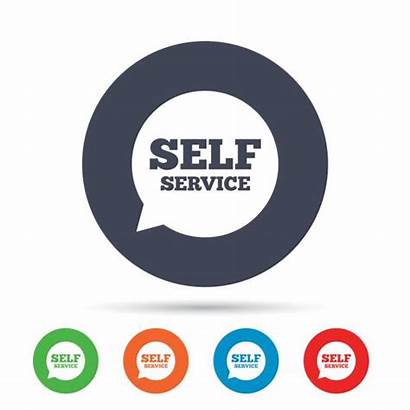 Self Service Icon Maintenance Sign Symbol Vector
