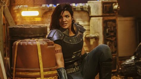 why absence of gina carano won t affect the mandalorian los angeles times