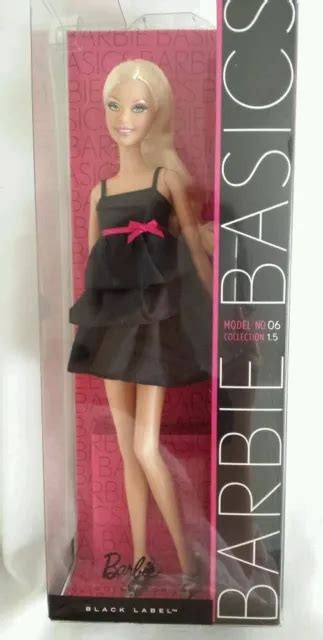 Barbie Basics Doll Model No 06 Collection 15 Black Label Mattel T2165