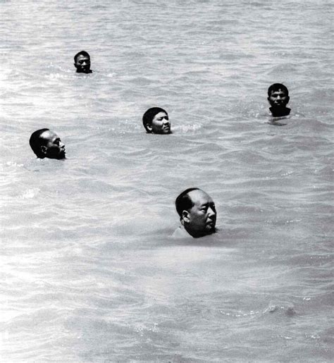 Chairman Mao Swims In The Yangtze Photographs The Most