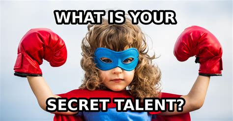 Talent management needs to ensure that the upskilling of employees need to be done in such a way. What Is Your Secret Talent? Question 5 - Are you a good ...