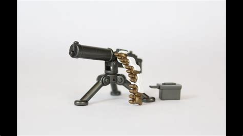 Brickarms M1917a1 Machine Gun Review Youtube