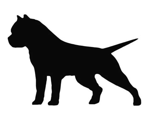 The formal breeds that are usually considered to be of the bully type include the american staffordshire terrier, the the american bully is a very popular and more recent type of pitbull breed. The best free Bully silhouette images. Download from 33 ...