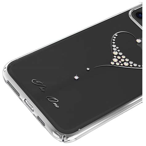 Kingxbar Wish Series Swarovski Iphone 11 Pro Hülle Silber