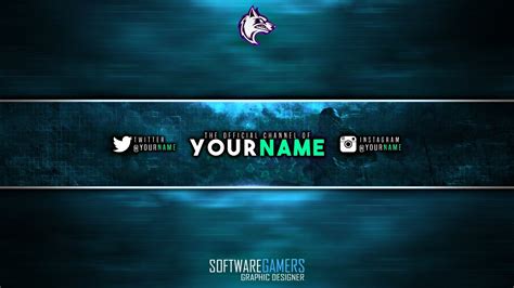 That is the perfect tool for the create a game youtube channel art. Abstract Clean Gaming YouTube Channel Banner/Channel Art ...
