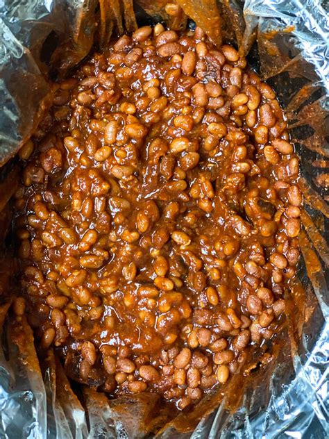 Crock Pot Baked Beans Recipe Heathers Homemade Kitchen
