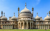Royal Pavilion in Brighton, England, UK. Built from 1787- 1823. (Indo ...