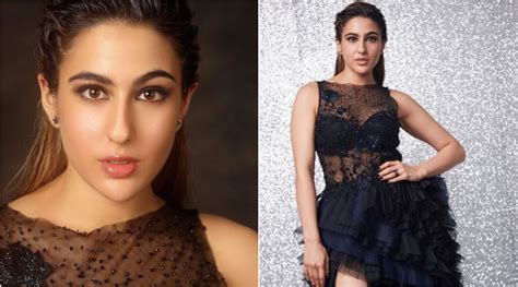 Sara Ali Khan Dolled Up In A Beautiful Black Gown For Vogue Beauty